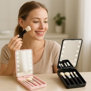 Mini harjakomplekt LED-peegliga | GLOBRISTIC