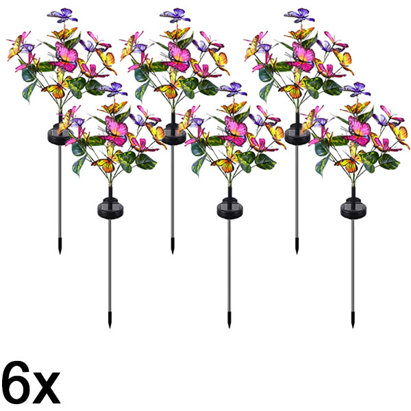 6x Päikesepaneelidega välituled | FLUTIX