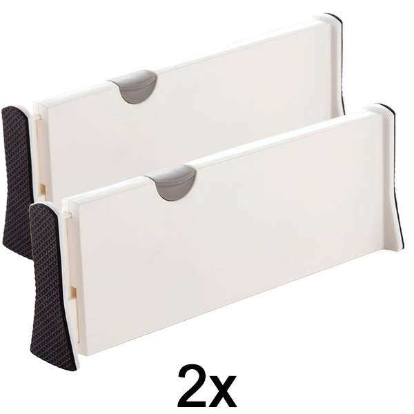 2x Reguleeritavad vaheseinad sahtlitele või riiulitele | DIVISERINO