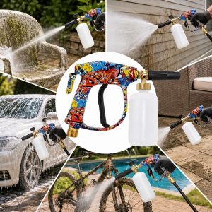 Kõrgsurvepesuri pihustuspüstol - 5 otsikut | WASHGUN